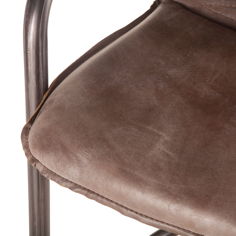 Nisky Leather Bar Chair