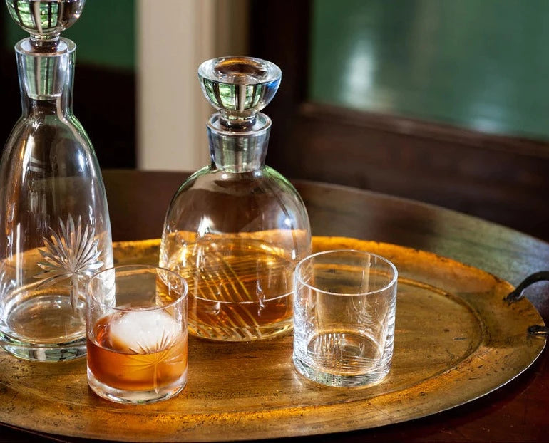 New Orleans Glass Decanter