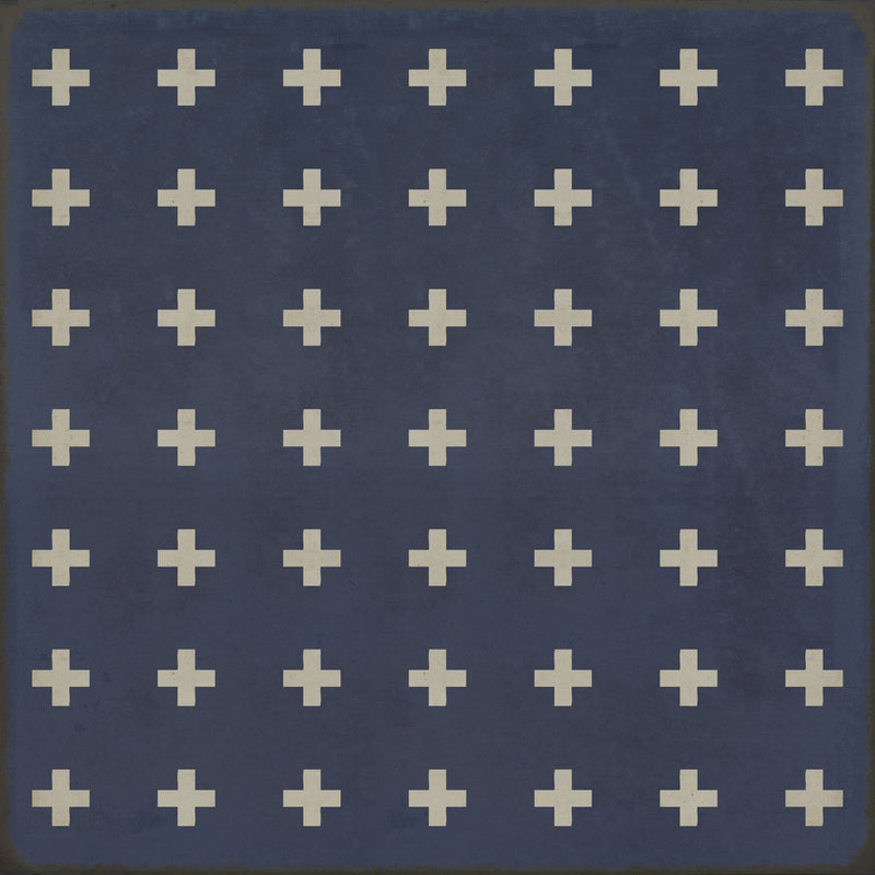 Pattern 24 "Greece" Vinyl Floorcloth