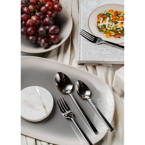 Arezzo Stainless Steel 5pc Place Setting Wedding Registry Essentials