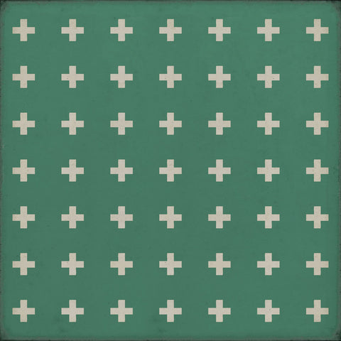 Pattern 24 "Hydra" Vinyl Floorcloth