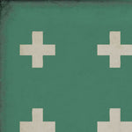 Pattern 24 "Hydra" Vinyl Floorcloth