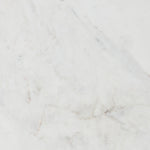 Kiva End Table-Polished White Marble