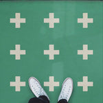 Pattern 24 "Hydra" Vinyl Floorcloth