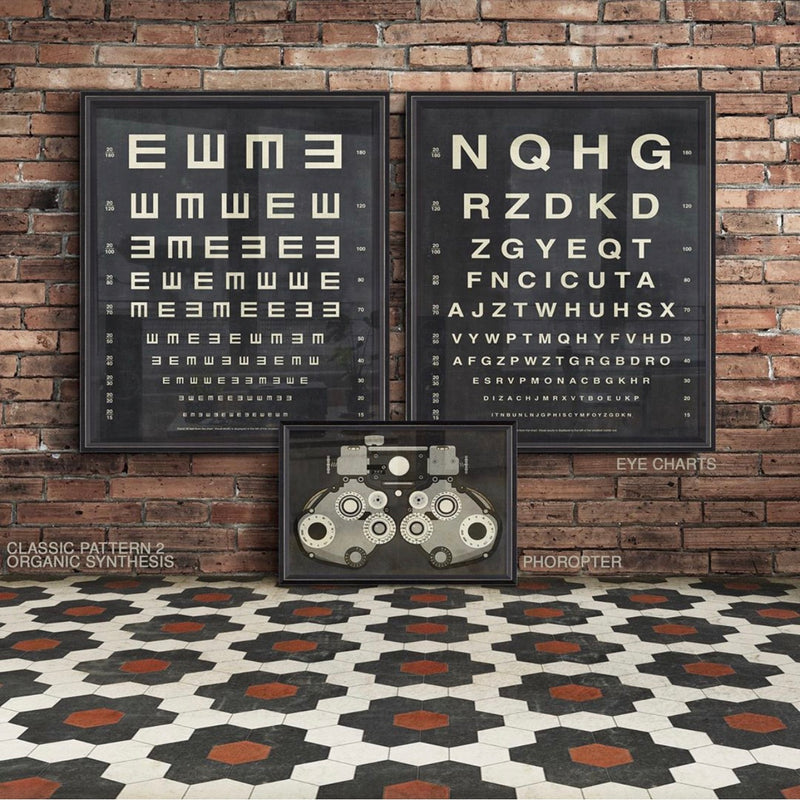 Pattern 02 "Organic Synthesis" Vinyl Floorcloth