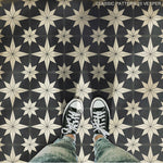 Pattern 20 "Vesper" Vinyl Floorcloth