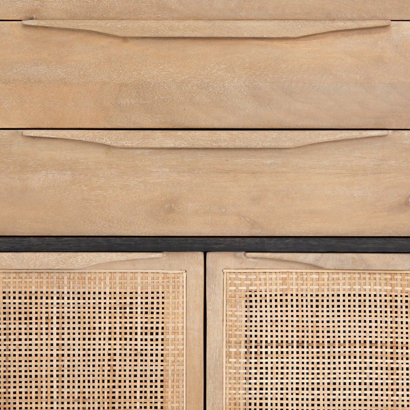 Sydney Tall Dresser-Black Wash