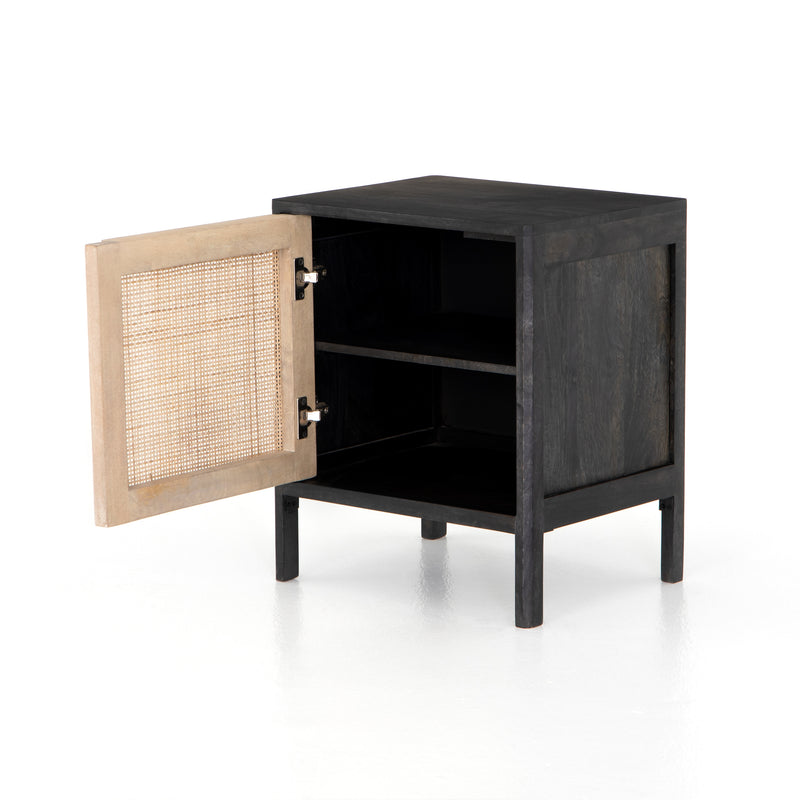 Sydney Nightstand-Black Wash