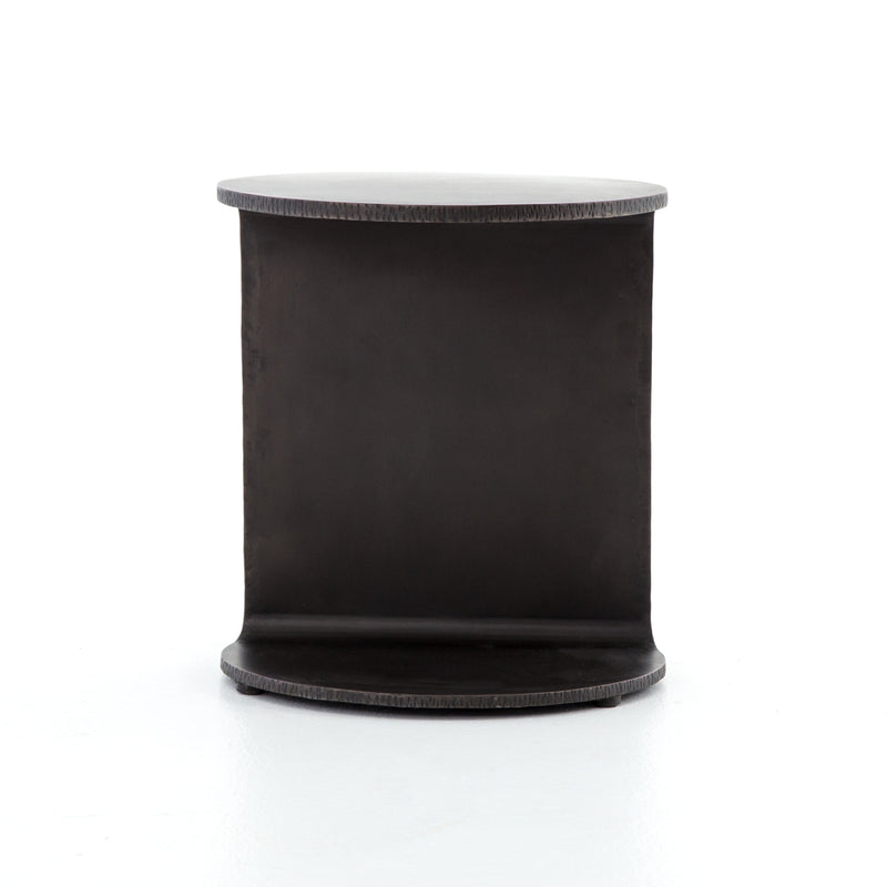 Griffon Side Table-Rustic Fossil