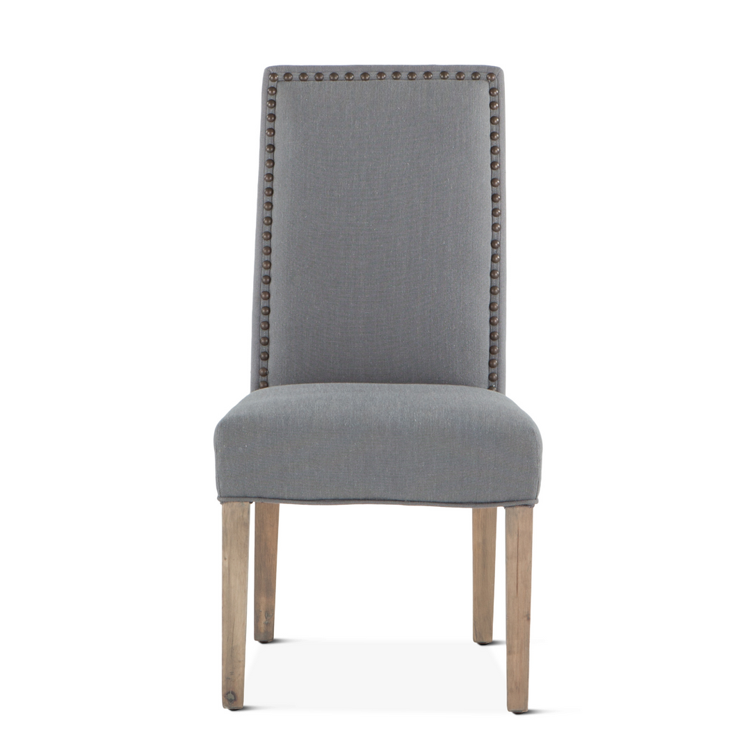Jones Dining Chair Warm Gray with Napoleon Legs – Domaci