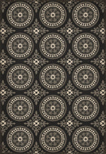Pattern 43 "Karma" Vinyl Floorcloth