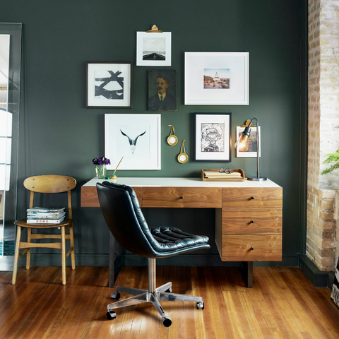 Malibu Leather Desk Chair