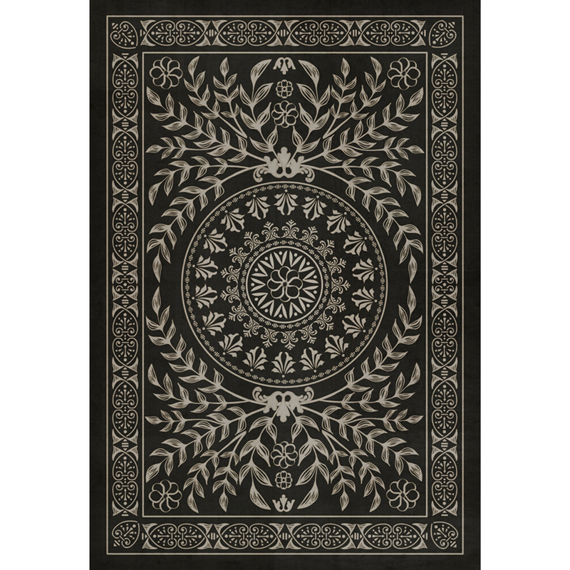 Pattern 40 "Villa Lante" Vinyl Floorcloth