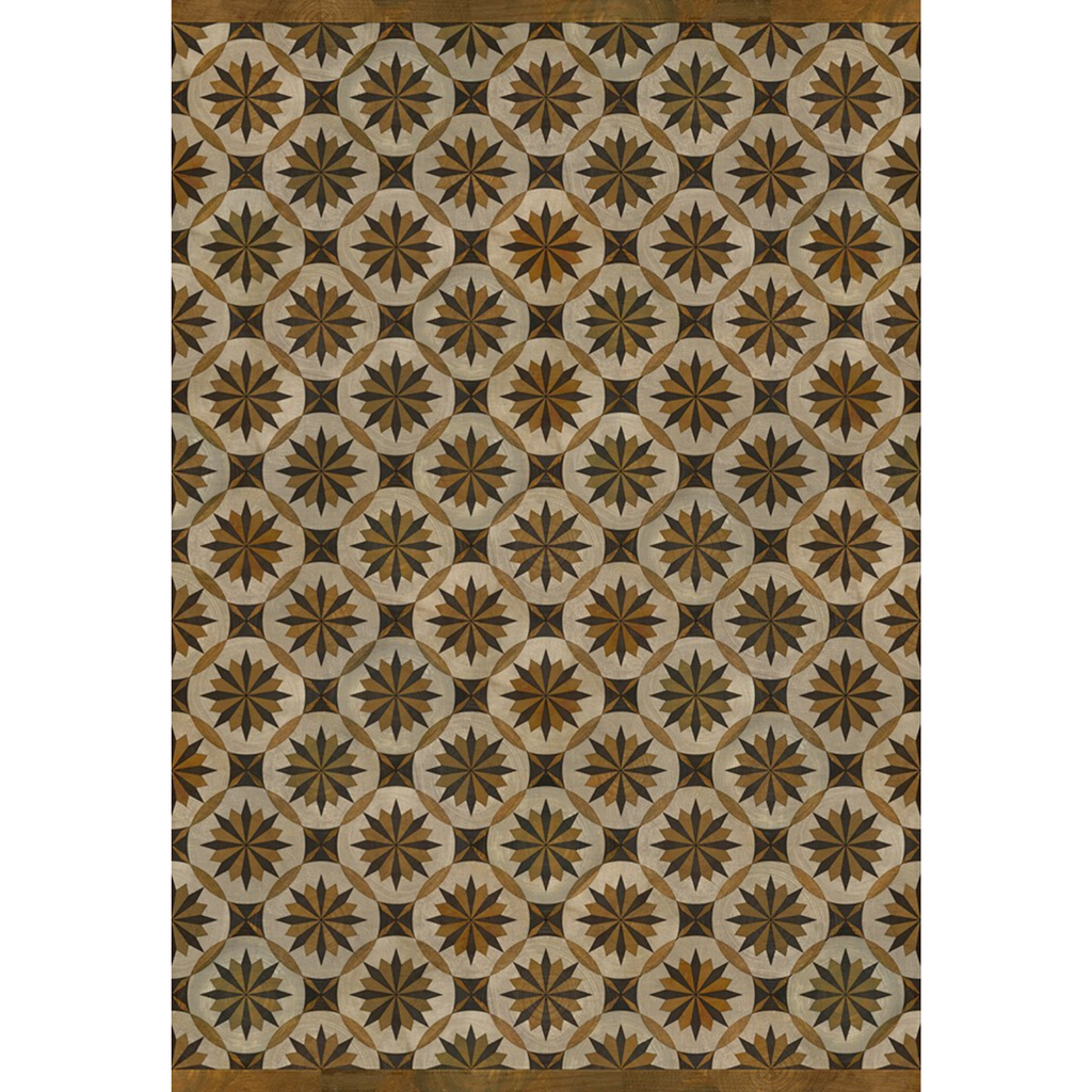 Artisanry "Roycrofter - Essay on Friendship" Vinyl Floorcloth Vinyl Floorcloths