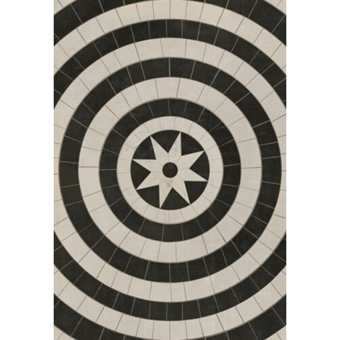 Pattern 58 "Invicta" Vinyl Floorcloth
