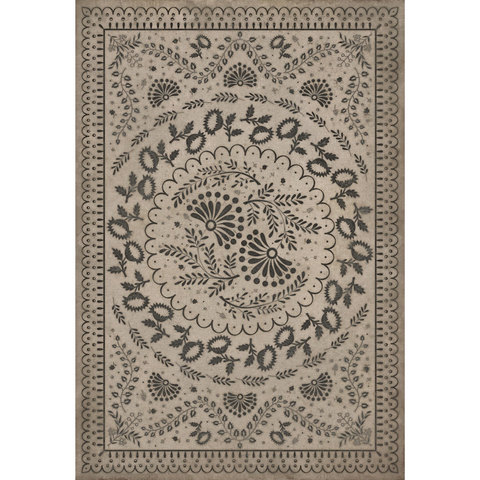 Williamsburg Cozens "Over the Hills and Far Away" Vinyl Floorcloth
