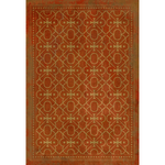 Pattern 05 "Miss Scarlet" Vinyl Floorcloth