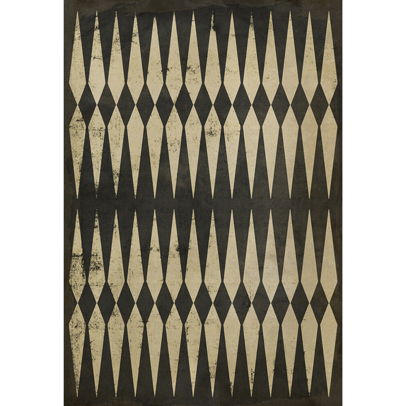 Pattern 08 "Backgammon" Vinyl Floorcloth