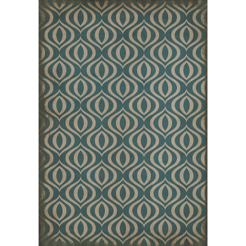 Pattern 15 "Lithium" Vinyl Floorcloth