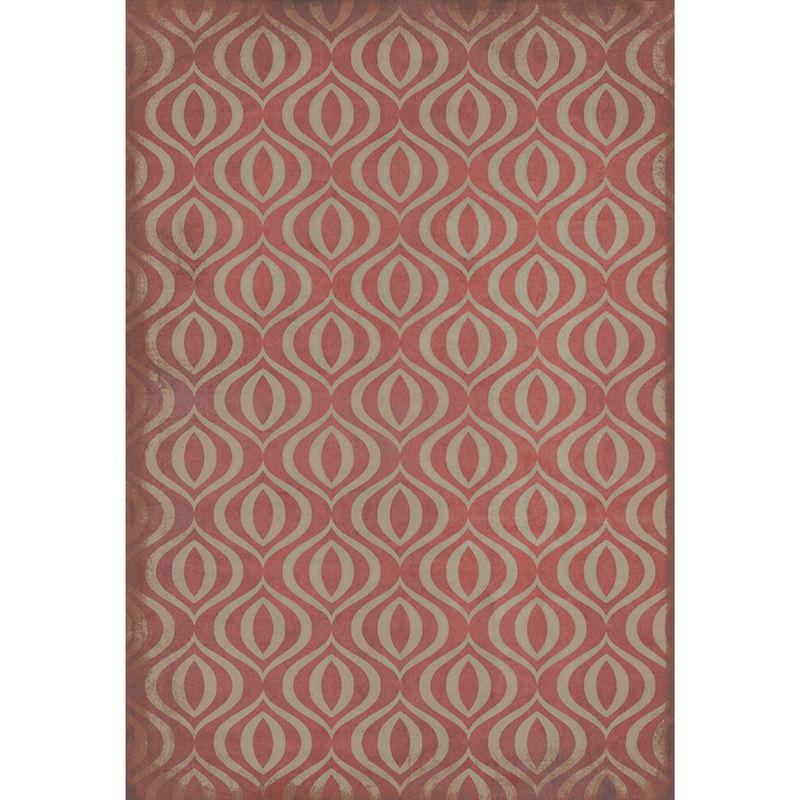 Pattern 15 "Genie" Vinyl Floorcloth