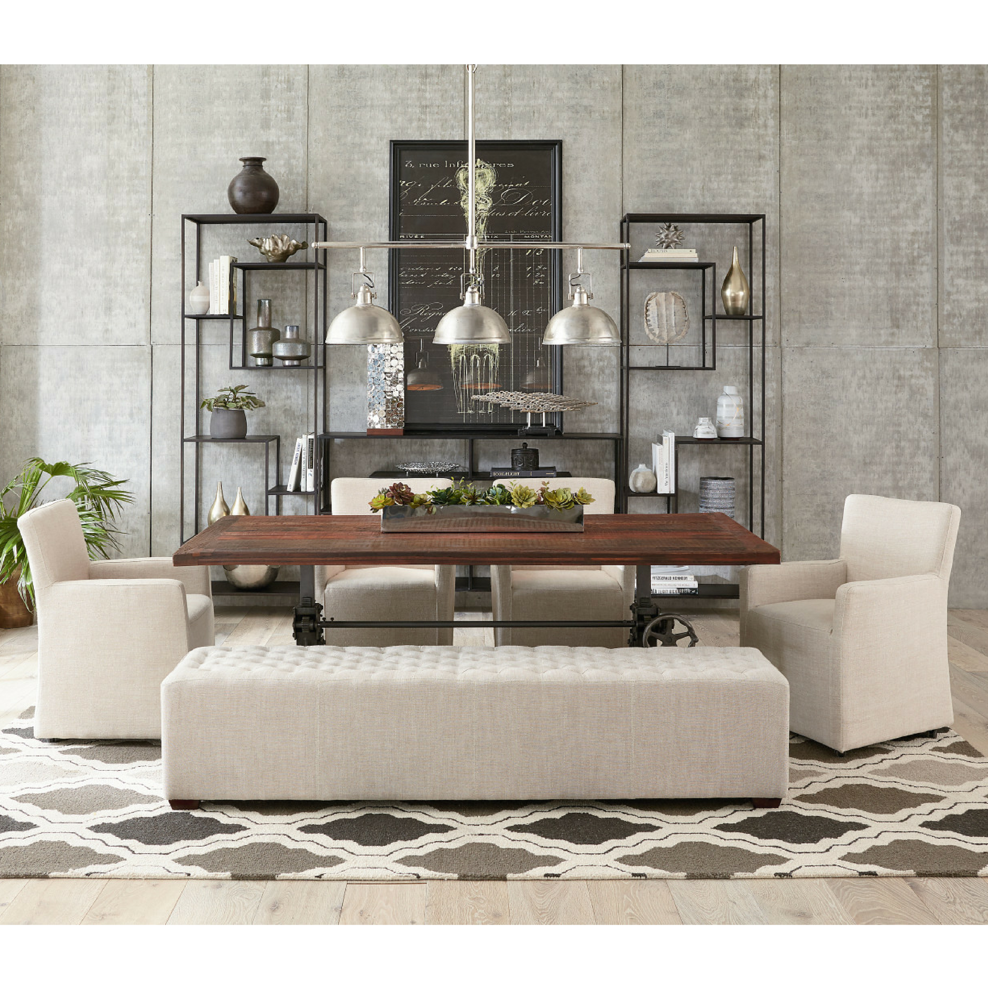 D Orsay Linen Bench Domaci
