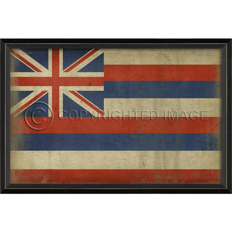 Hawaii State Flag Wall Art