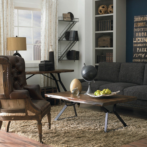 Lehigh Loft Live-Edge Console Table