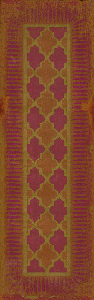 Pattern 10 "Magic Carpet" Vinyl Floorcloth