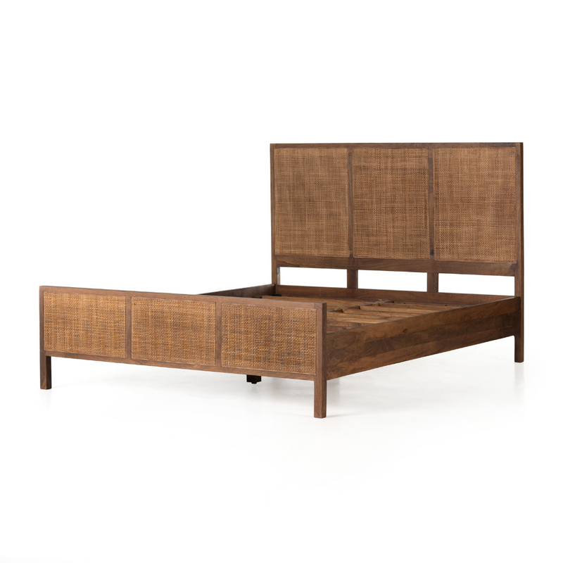 Sydney Bed, Brown Wash
