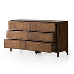 Sydney 6 Drawer Dresser-Brown Wash