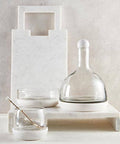 Blanc Marble + Glass Bowl Kitchen Essentials