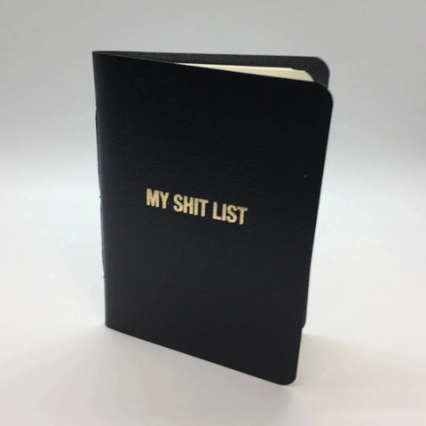 Shit List Rude Book Journal
