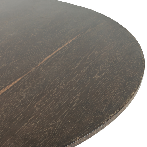 Powell Dining Table English Brown Oak Tabletop Detail
