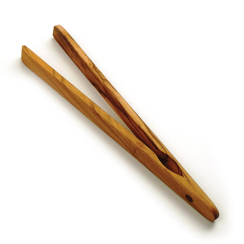 Olive Wood Toast Tongs - Gifts for bread lovers