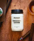 Tobacco and Leather Domaci Signature Candle