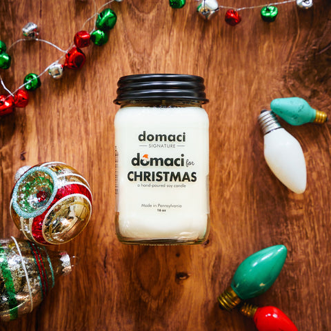 Domaci For Christmas Domaci Signature Candle The Best Christmas Candle Ever