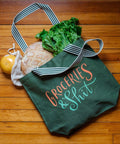 Groceries + Shit Witty Tote Bag