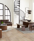 Modern Loft Open Concept Living and Dining Room Design Inspo