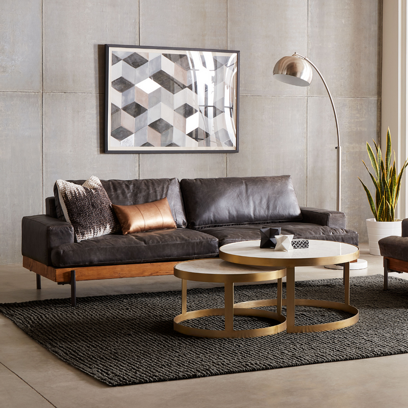 Portofino Leather Sofa