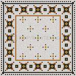 Lehigh Valley Furniture Flooring Vinyl Floorcloth Vintage Mosaic Tile Pet Safe Kid Friendly Rug Outdoor