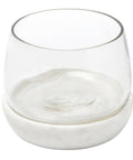 Blanc Marble + Glass Small Bowl Kitchen Essentials