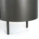 Libby Small Cabinet-Gunmetal