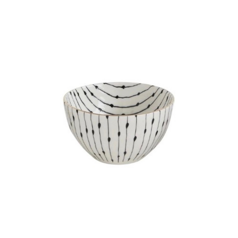SoHo Stoneware Bowl, Pattern C