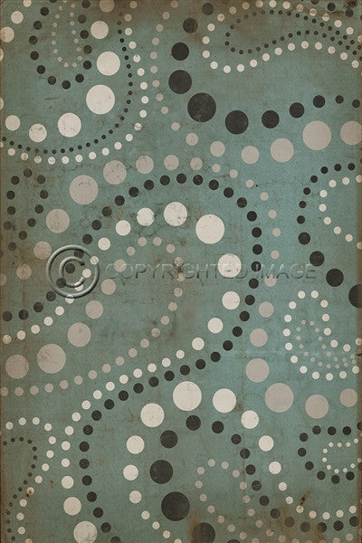 Pattern 12 "Hocus Pocus" Vinyl Floorcloth