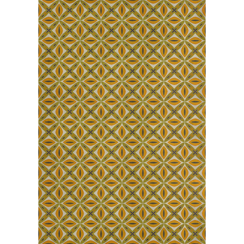 Pattern 82 "Tinker Bell" Vinyl Floorcloth
