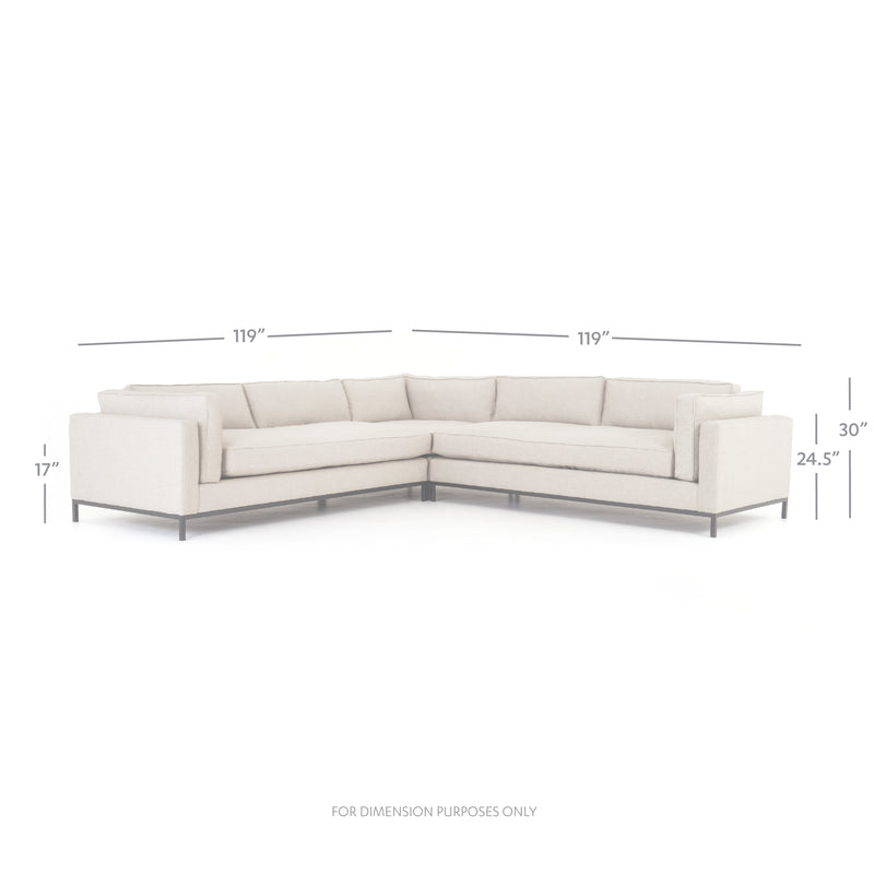 Grammercy 3 Piece Sectional