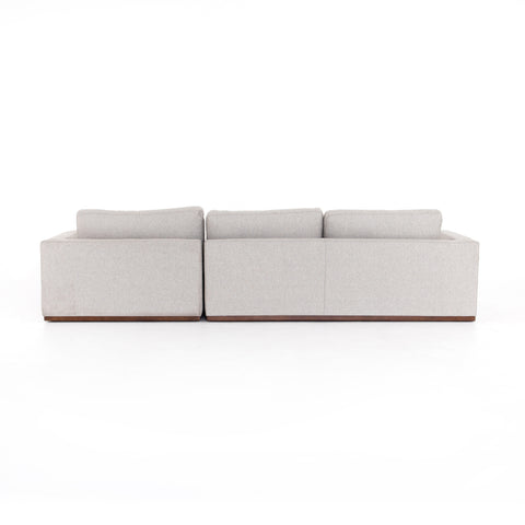 Colt 2-Piece Sectional - Aldred Silver