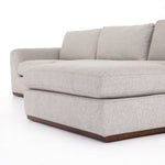 Colt 2-Piece Sectional - Aldred Silver