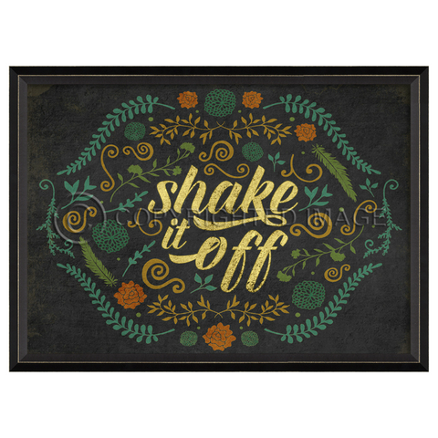 Happy Thoughts Wall Art: Shake it Off