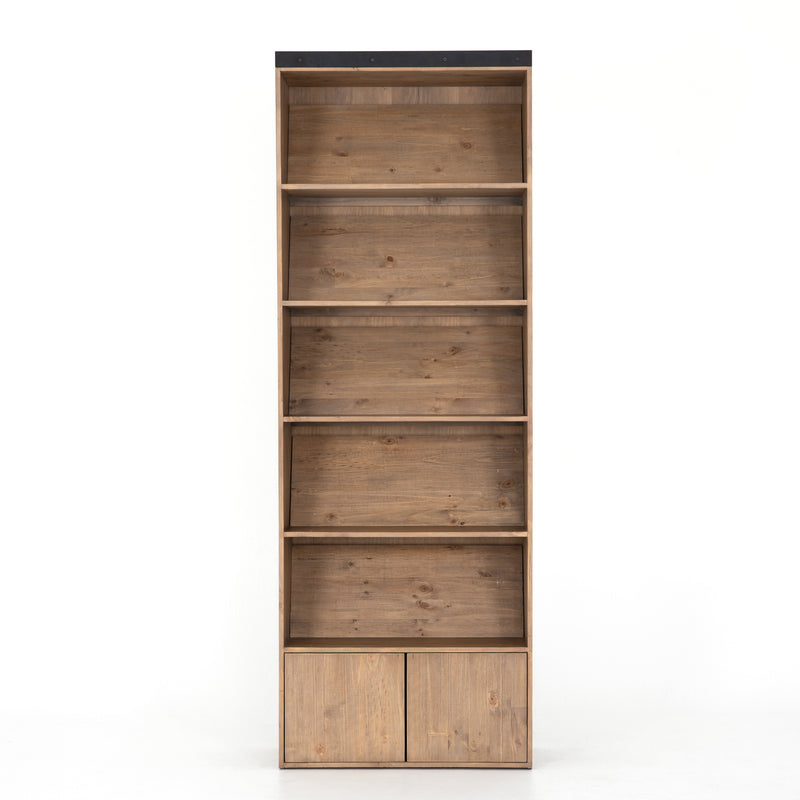 Bane Bookshelf - Smoked Pine Furniture
